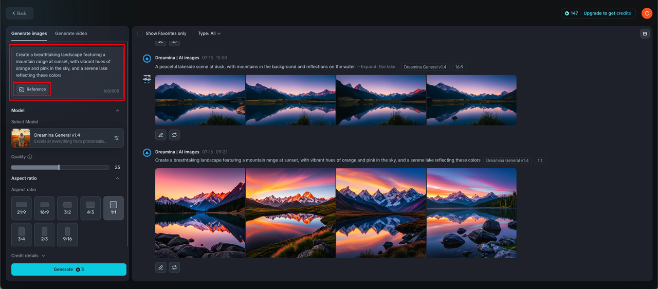 how to create an ai image in 即梦AI