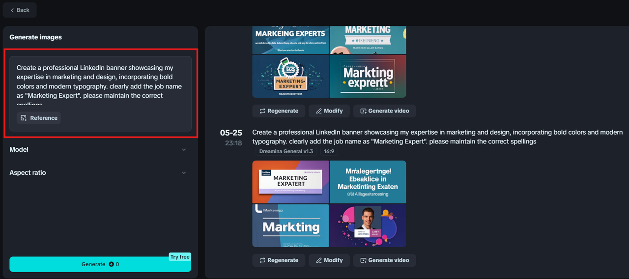 LinkedIn cover ideas with 即梦AI