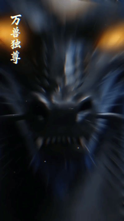 AI 短剧《万兽独尊》画面