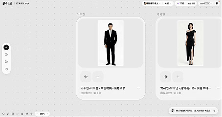 小云雀角色库展示
